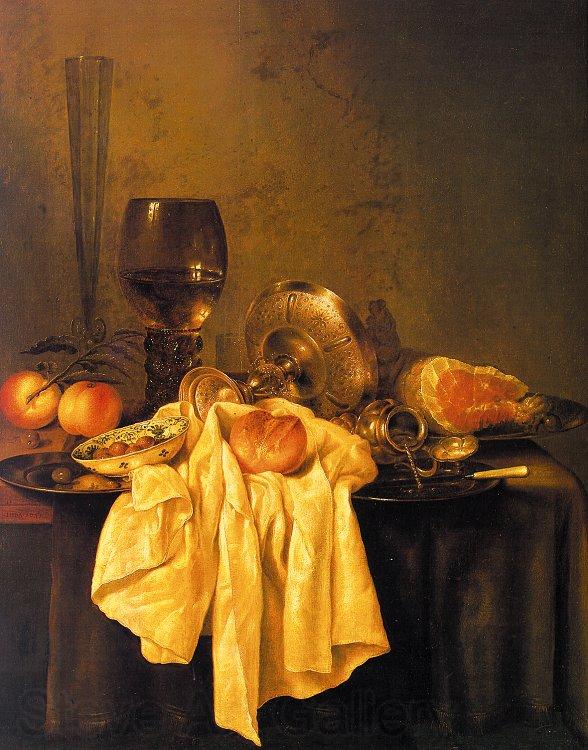 Willem Claesz Heda Still Life 001 Norge oil painting art